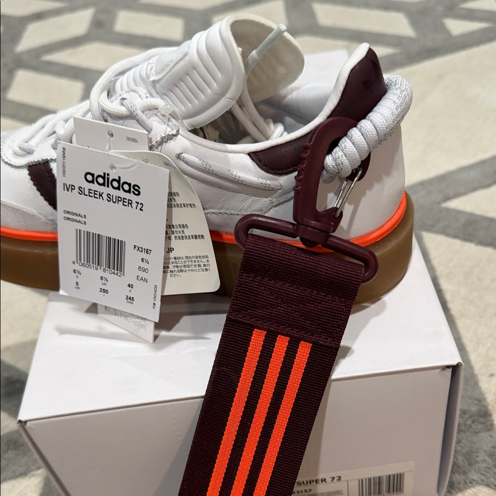 adidas originals x Beyonce Ivy Park Sleek Super 72 Sneakers in white - Picture 5 of 6